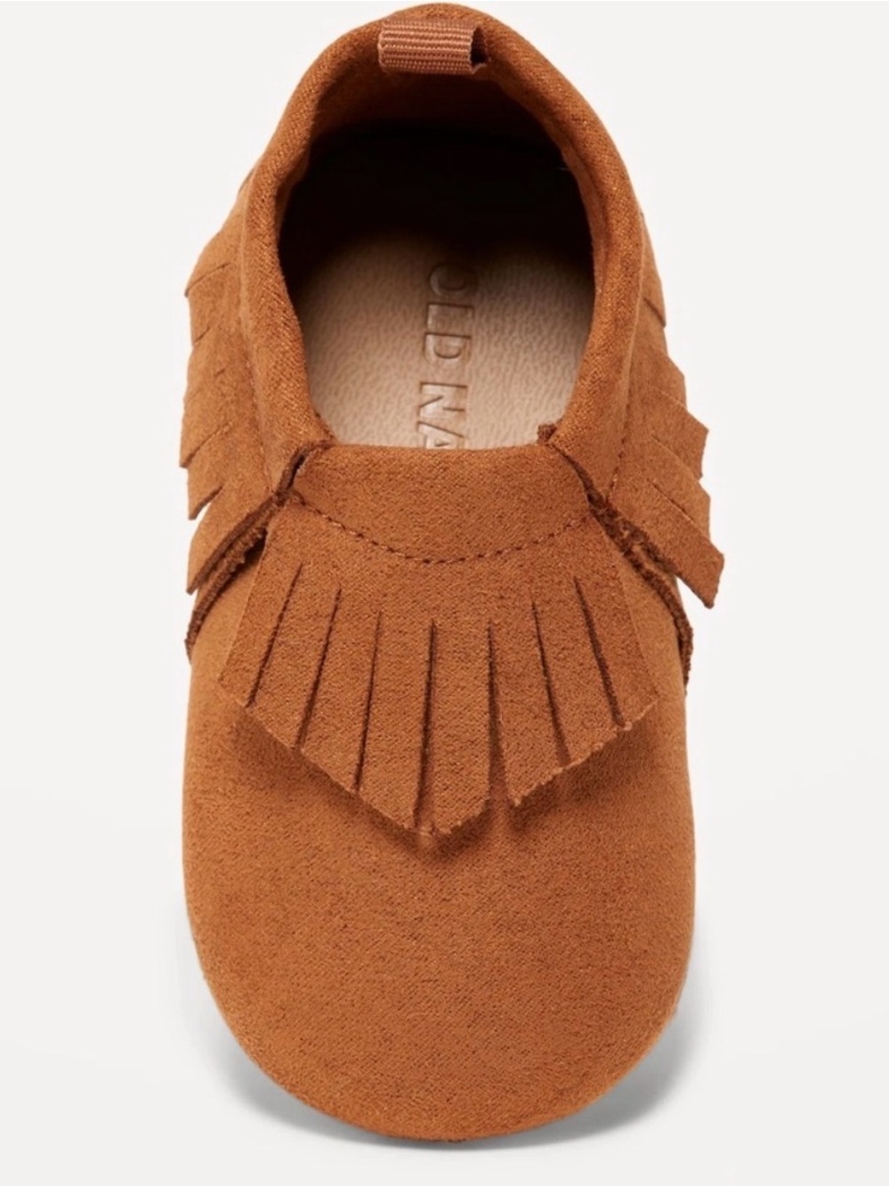 Old Navy Unisex Faux-Suede Moccasins for baby